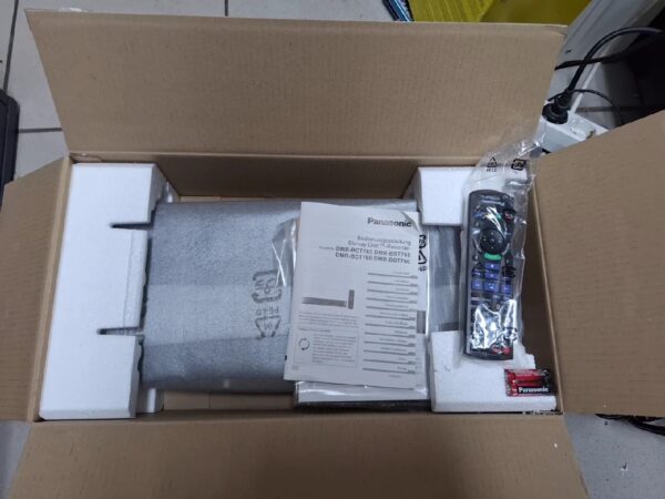 Panasonic Dmr-bct760 | mit Originalverpackung | Blu-ray Recorder mit Twin HD DVB-C Tuner | Zustand: Wie Neu – Bild 4
