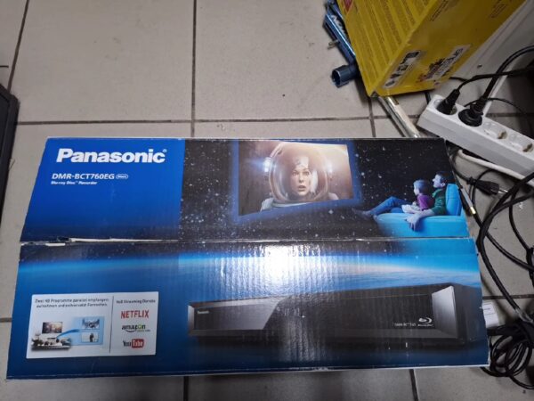 Panasonic Dmr-bct760 | mit Originalverpackung | Blu-ray Recorder mit Twin HD DVB-C Tuner | Zustand: Wie Neu – Bild 5