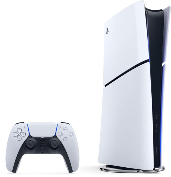 Sony PS5 Slim 1TB Digital Edition | Verpakung aufgemacht | Zustand: Neu | Farbe: schwarz – Bild 2