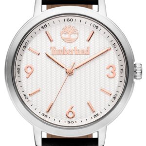 Timberland TBL15643MYS.01 | mit Originalverpackung | Damen Analog Quarz Uhr mit Leder Armband | Zustand: Wie Neu
