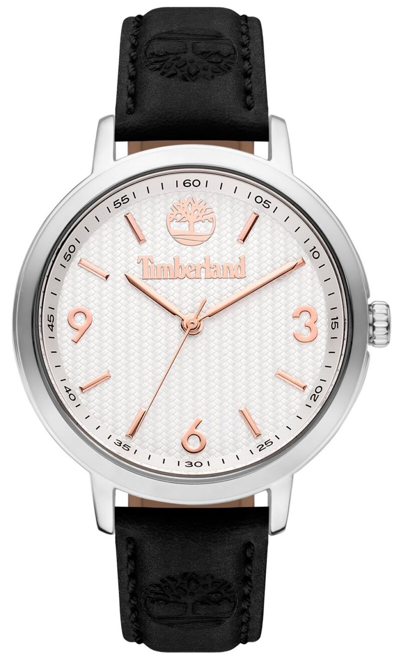 Timberland TBL15643MYS.01 | mit Originalverpackung | Damen Analog Quarz Uhr mit Leder Armband | Zustand: Wie Neu