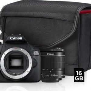 Canon Eos 2000d  | +18-55 | Tasche   | mit Ladegerät | +Akku | Zustand: Sehr Gut