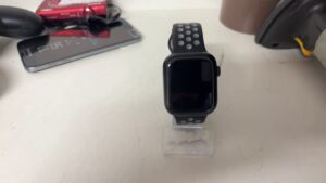 apple watch series 9 45mm midnight Aluminium Case GPS | Display zerkratzt! | Zustand: Gut