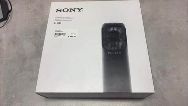 Sony C-80  | mit Originalverpackung | mit original Rechnung von 02.10.2024. | Zustand: Wie Neu – Bild 5