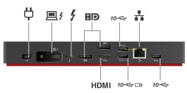 Lenovo Thinkpad Universal Thunderbolt 4 Dock | mit Originalverpackung | NEU | Zustand: Neu – Bild 2