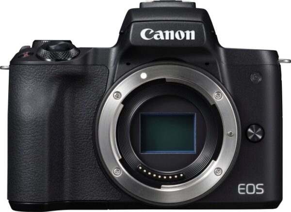 Canon EOS M50 schwarz Body mit Obiektiv | Canon EF 50mm 1.8 STM  |  Ladegerät  | Zustand: Sehr Gut