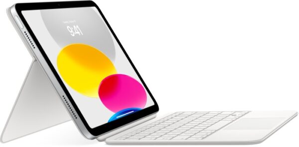 Apple Magic Keyboard Folio, KeyboardDock für iPad 11 (A16, 2025) / iPad 10 (2022), weiß, DE | mit Originalverpackung  | Zustand: Sehr Gut – Bild 2