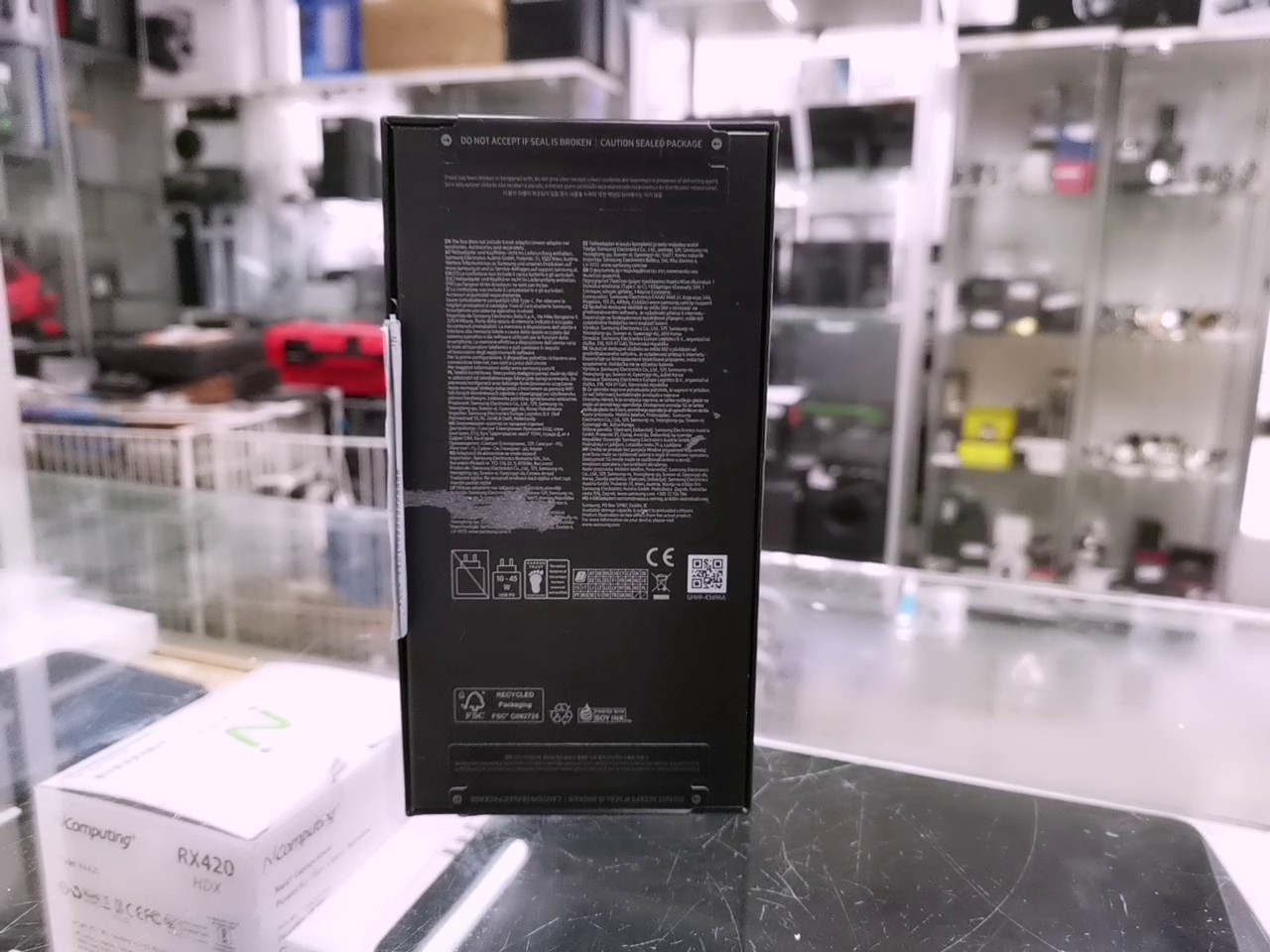 Samsung Galaxy S24 Ultra 256GB | mit Originalverpackung mit rech | SimLock: Frei | Zustand: Neu | Farbe: schwarz – Bild 7