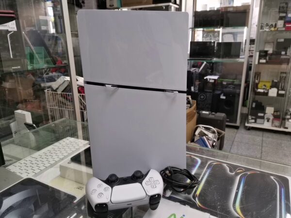 Sony PS5 Slim 1TB Digital Edition | Zustand: Gut | Farbe: weiss – Bild 4