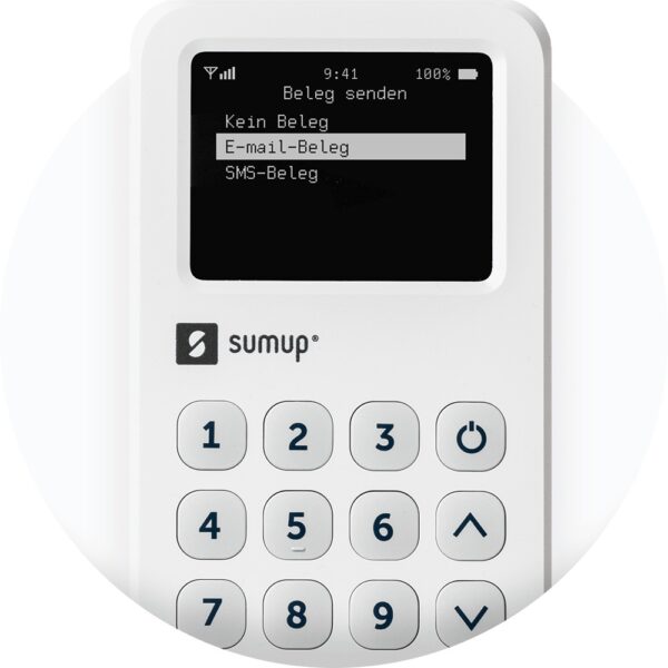 SumUp 3G+WIFI Bezahlterminal weiß, Payment Kit inkl. Bondrucker | mit Originalverpackung  | Zustand: Wie Neu – Bild 3