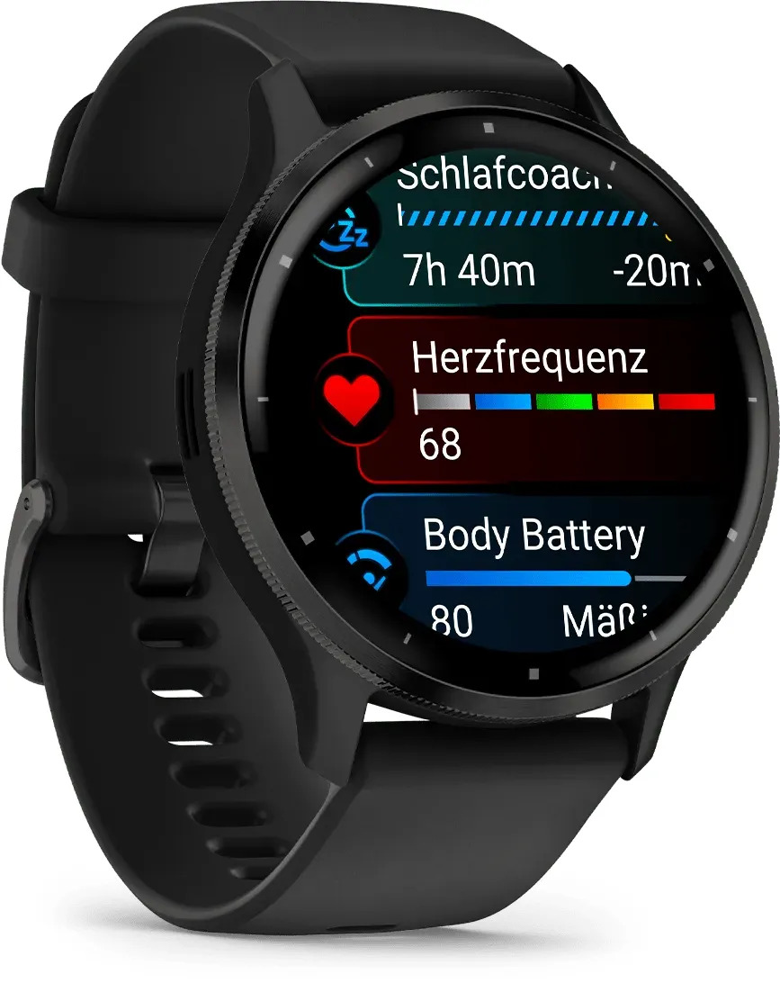 Garmin Venu 3 Slate/black | mit Originalverpackung | unbenutzt | Zustand: Wie Neu – Bild 2