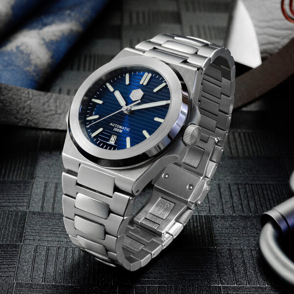 San Martin Sn0076-g Automatic Uhr | mit Originalverpackung  | Zustand: Wie Neu – Bild 2