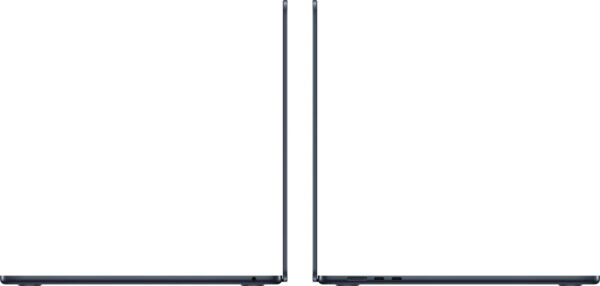 Apple Macbook Air 15" 2024 , Midnight |  M3 - 8 Core CPU  |  10 Core GPU | 16GB RAM | 256GB SSD | DE |  27 Ladezyklen | Zustand: Sehr Gut – Bild 3
