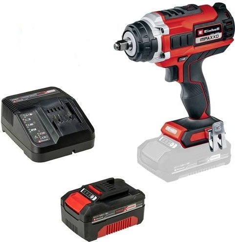 Einhell Professional Akku-schlagschrauber Impaxxo 18/45 | mit Akku | Ladegerät | Zustand: Wie Neu