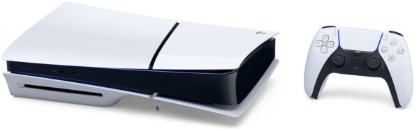 Sony PS5 Slim 1TB Disc Edition | mit Originalverpackung | Zustand: Wie Neu | Farbe: weiss – Bild 2