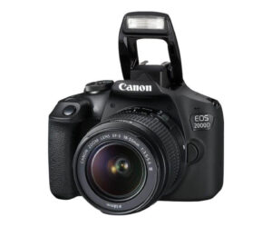 Canon EOS 2000D mit Objektiv EF-S 18-55mm 3.5-5.6 III | Mit Ladegerät  |  Originale Canon Tasche   | Zustand: Sehr Gut