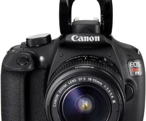 Canon Eos Rebel T5 Kamera mit Kit 18-55mm is III | Mit Ladegerät  |  2 Akku  |  Canon Tasche    | Zustand: Gut