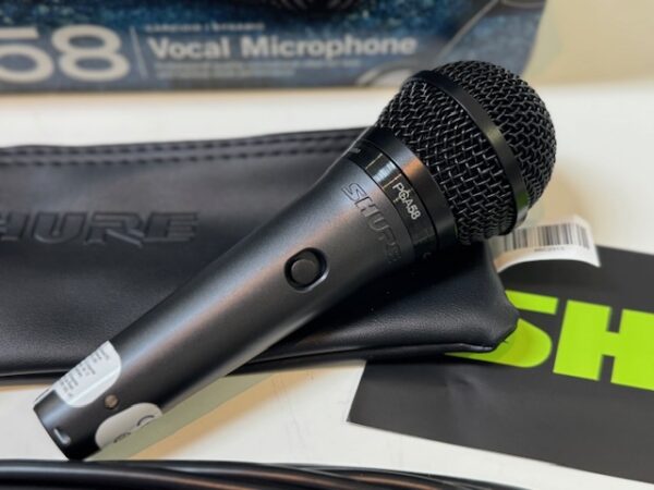 Shure PGA 58 XLR - Dynamisches Gesangsmikrofon | Mit Verpackung  | Zustand: Wie Neu
