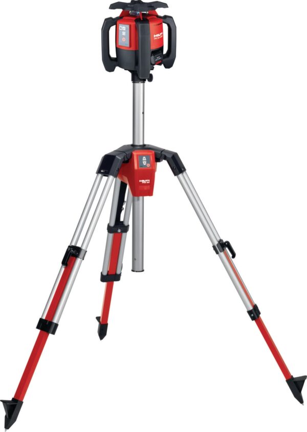 Hilti Pr 30-hvs Rotationslaser mit Hilti Pra 90 Tripod | Mit Koffer  |  Ladegerät  |  macht geräusch  |  teil defekt  | Zustand: In Ordnung
