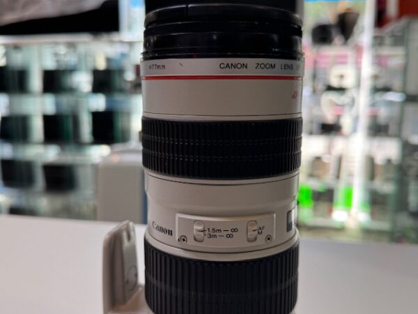 Canon Ultrasonic 70-200 mm 1:2,8L Telezoomobjektiv |    | Zustand: Gut – Bild 5