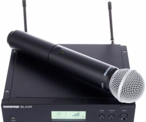 Shure BLX4R H8E Empfänger mit Mikrofon BLX2/SM58-H8E |   | Zustand: Sehr Gut