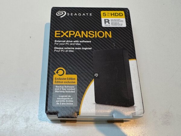 Seagate Expansion Portable, 5TB, +Rescue, USB 3.0 Micro-B | Versiegelt  | Zustand: Neu – Bild 2