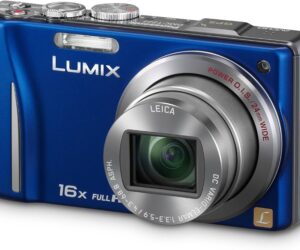 Panasonic Lumix TZ22 Digitalkamera Blau | Mit Verpackung  |  Ladegerät  |  Beschreibung  | Zustand: Sehr Gut