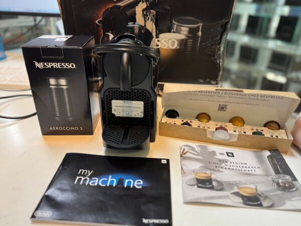 Delonghi En 80.bae Inissia & Milk Schwarz | Verpackung ist beschädigt  | Zustand: Neu – Bild 2