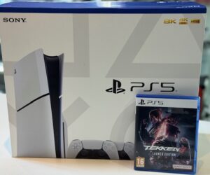 Sony PlayStation 5 Slim - 1TB inkl. 2 Controller + Tekken 8  | Neu  |  Versiegelt | Zustand: Neu | Farbe: weiss
