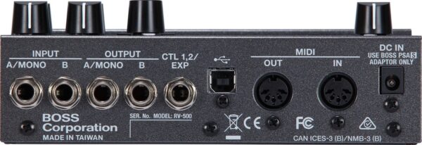 Boss Rv-500 Gitarre Bass Multi Hall Effektpedal  | Zustand: Wie Neu – Bild 2