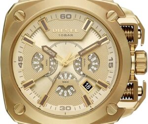 Diesel Dz7450 Gold  Chronograph  | mit Originalverpackung | Armband hat Gebrauchtsspuren | Zustand: Sehr Gut