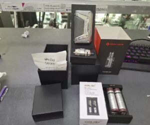 Geek Vape L200 Aegis Legend 2 Kit + Zeus Subohm Zerstäuber | Geek Vape L200 Aegis Legend 2 Kit + Zeus Subohm Zerstäu. Ladegerät | Batterie | Original Rechnung | Zustand: Sehr Gut