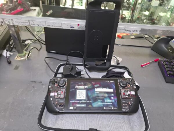 Valve Steam Deck 512Gb | mit Schwarze Tasche+Hülle | mit Ladegerät | Zustand: Gut | Farbe: schwarz – Bild 2