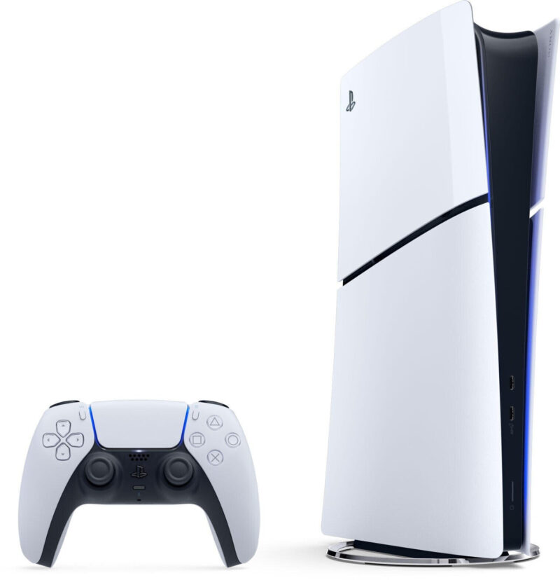 Sony PS5 Slim 1TB Digital Edition | Verpakung aufgemacht | Zustand: Neu | Farbe: schwarz – Bild 2