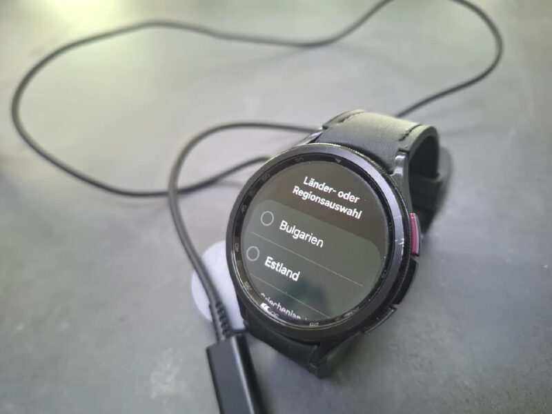 Samsung Galaxy Watch 6 Classic Lte 47mm  | mit Ladegerät | Kratzer | Zustand: Gut – Bild 3