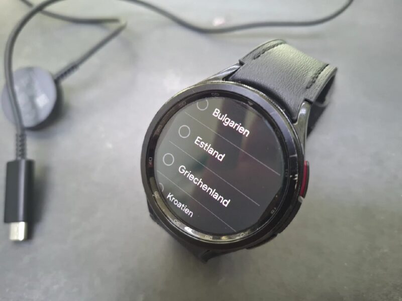 Samsung Galaxy Watch 6 Classic Lte 47mm  | mit Ladegerät | Kratzer | Zustand: Gut – Bild 4