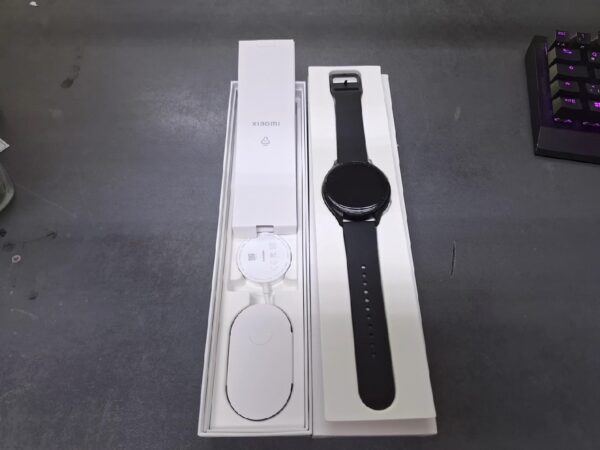 Xiaomi Watch 2 schwarz | mit Originalverpackung | Zustand: Wie Neu – Bild 3