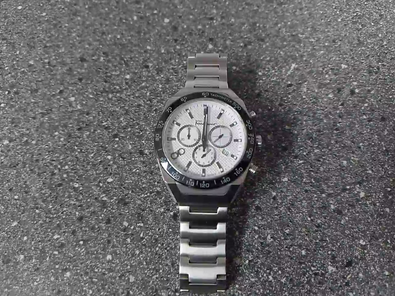 Salvatore Ferragamo Uhr | SLX CHRONOGRAPH HERREN . |ARMBANDUHR 43 MM SFHR00420 | | Zustand: Sehr Gut