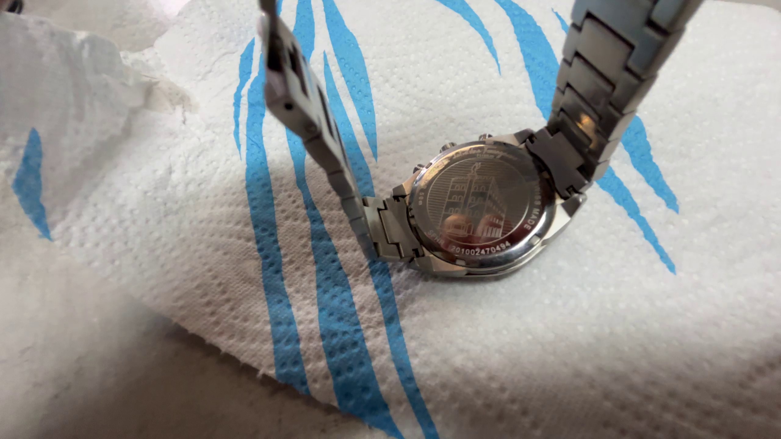 Salvatore Ferragamo Uhr | SLX CHRONOGRAPH HERREN . |ARMBANDUHR 43 MM SFHR00420 | | Zustand: Sehr Gut – Bild 4