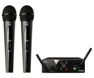 Akg Wms40 Mini2 Dual Vocal Set | mit Originalverpackung | Zustand: Sehr Gut