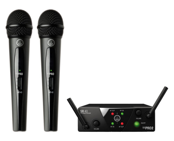 Akg Wms40 Mini2 Dual Vocal Set | mit Originalverpackung | Zustand: Sehr Gut