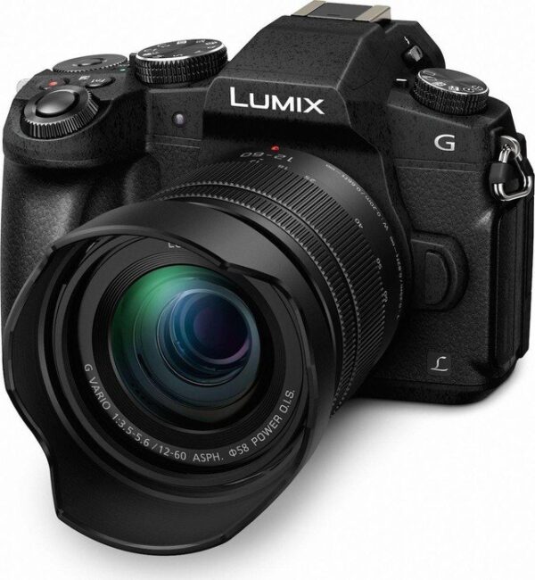 Panasonic Dmc-g81m | mit Objektiv Lumix G Vario 12-60mm 3.5-5.6 ASPH Power OIS | Mit 2xAKKU | Ladestation |  Mit Batteriegriff  | Kabelfernauslöser  | mit Originalverpackung | Zustand: Wie Neu