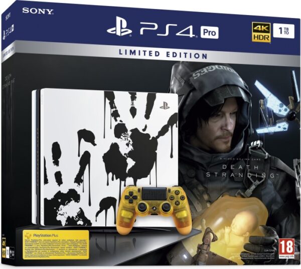 Sony PS4 PRO 1TB Death Stranding Limited Edition Bundle | mit Originalverpackung | Zustand:: Gut – Bild 2