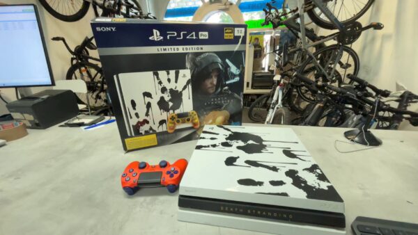 Sony PS4 PRO 1TB Death Stranding Limited Edition Bundle | mit Originalverpackung | Zustand:: Gut – Bild 3