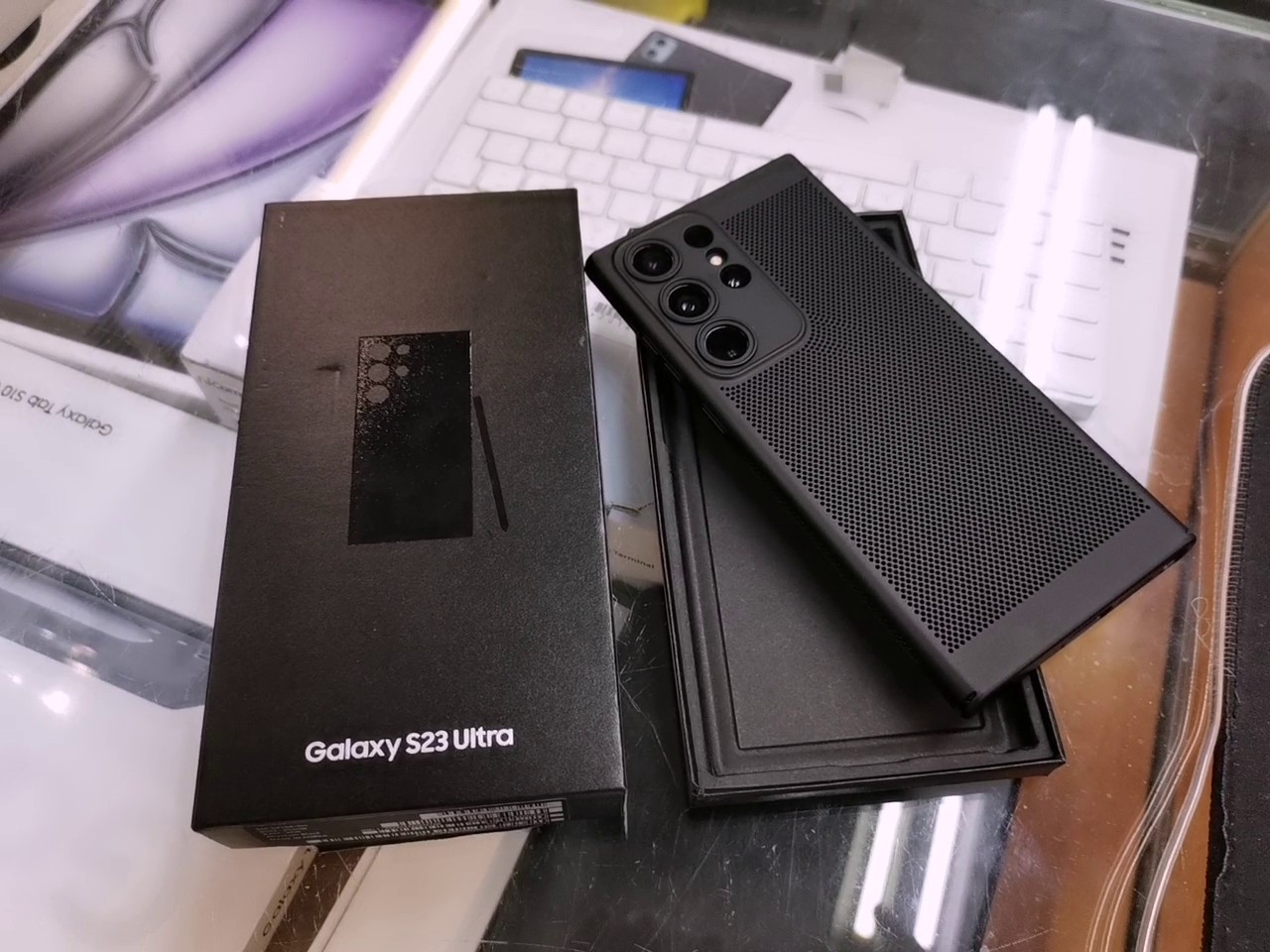 Samsung Galaxy S23 Ultra 256GB | mit Originalverpackung | SimLock: Frei | Zustand: Wie Neu | Farbe: schwarz – Bild 7