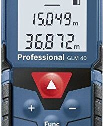 Bosch Professional Glm 40 Laser-entfernungsmesser | Mit Tasche | Zustand: Wie Neu