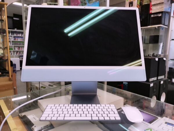 iMac (24-inch, M3, 2023, Two ports) | 8 GB Ram 256 GB SSD Mit Ladegerät  | Zustand: Sehr Gut – Bild 2