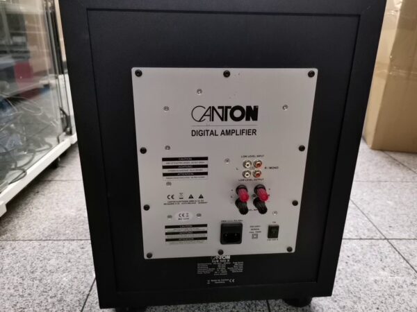 Canton Sub 500 R Subwoofer Aktiv | Mit Fernbedinung | Zustand: Gut – Bild 2