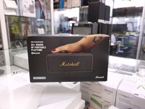 Marshall Emberton Iii Black And Brass | mit Originalverpackung | Zustand: Neu – Bild 2