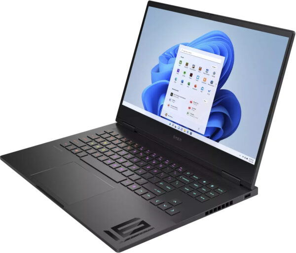 HP Omen 16-wf0900ng Gaming Notebook | mit Originalverpackung |  Shadow Black | Core i9-13900HX | 32GB RAM | 1TB SSD | GeForce RTX 4070 | DE | Zustand: Wie Neu – Bild 2